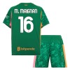 Camisola + Calções Guarda-Redes AC Milan M. Maignan 16 Criança 2025-26 Verde